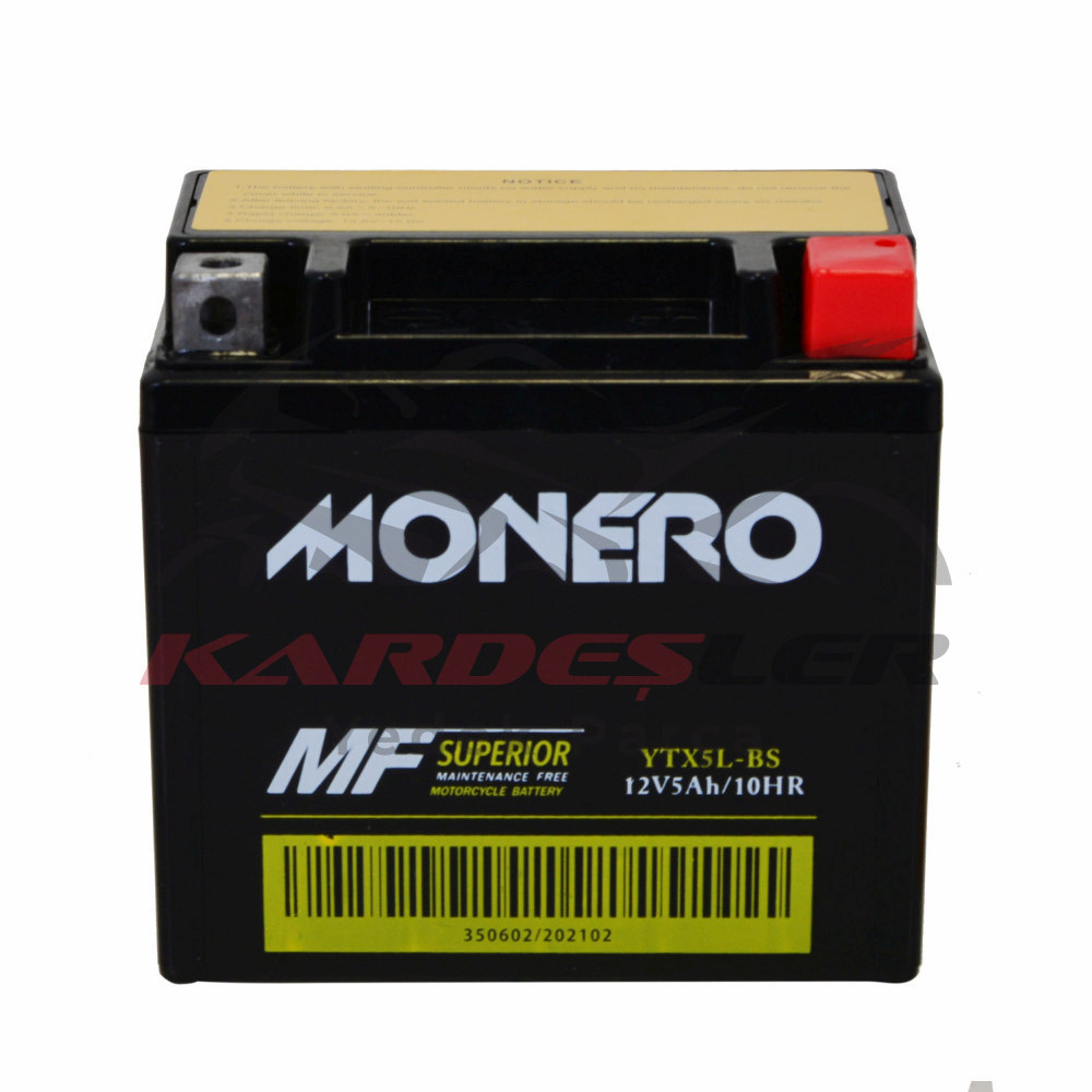 YTX5L - BS [DIO - BWS - HONDA TITAN][113*68*105] MONERO AKÜ