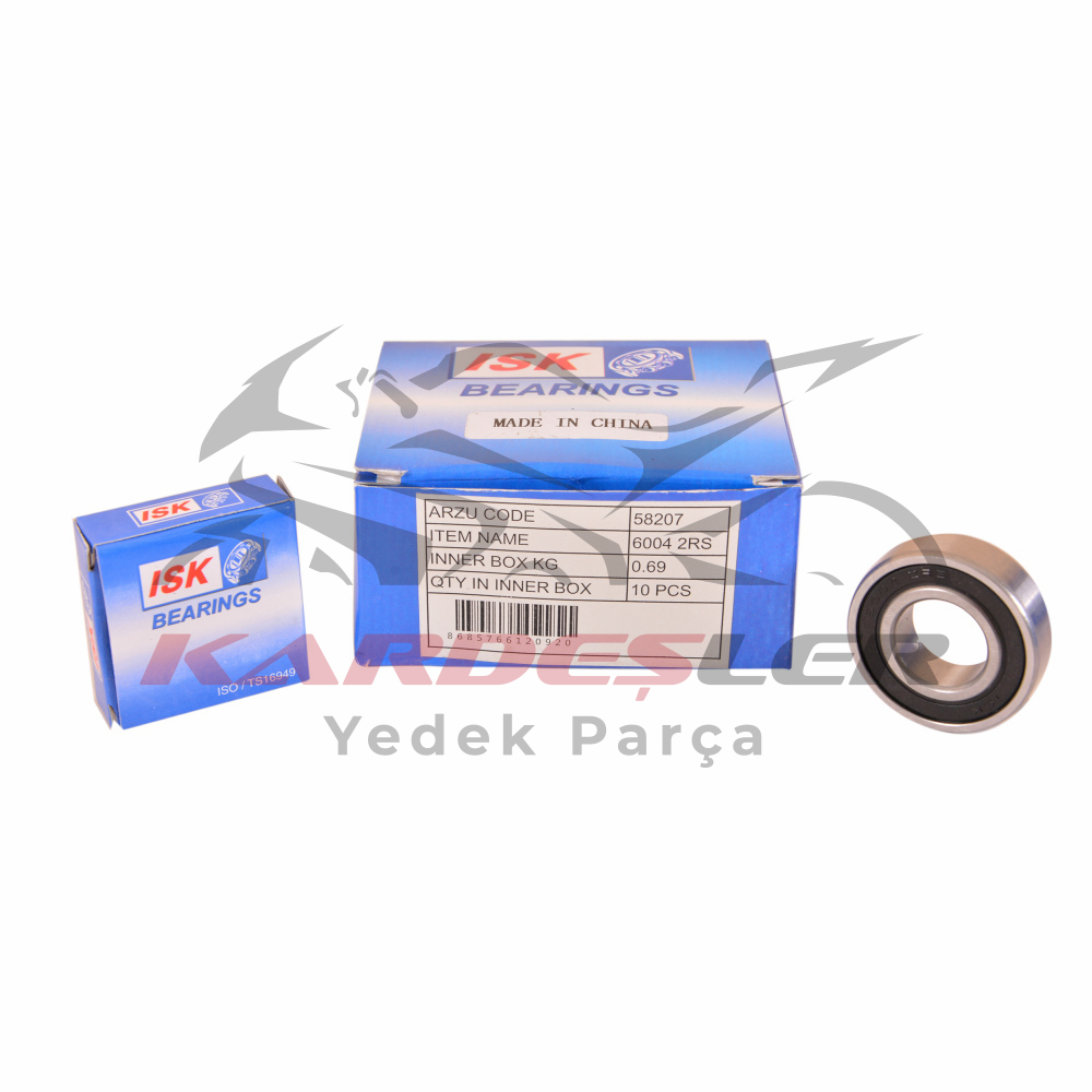 RULMAN [PLASTİK KAPAKLI] 6004
