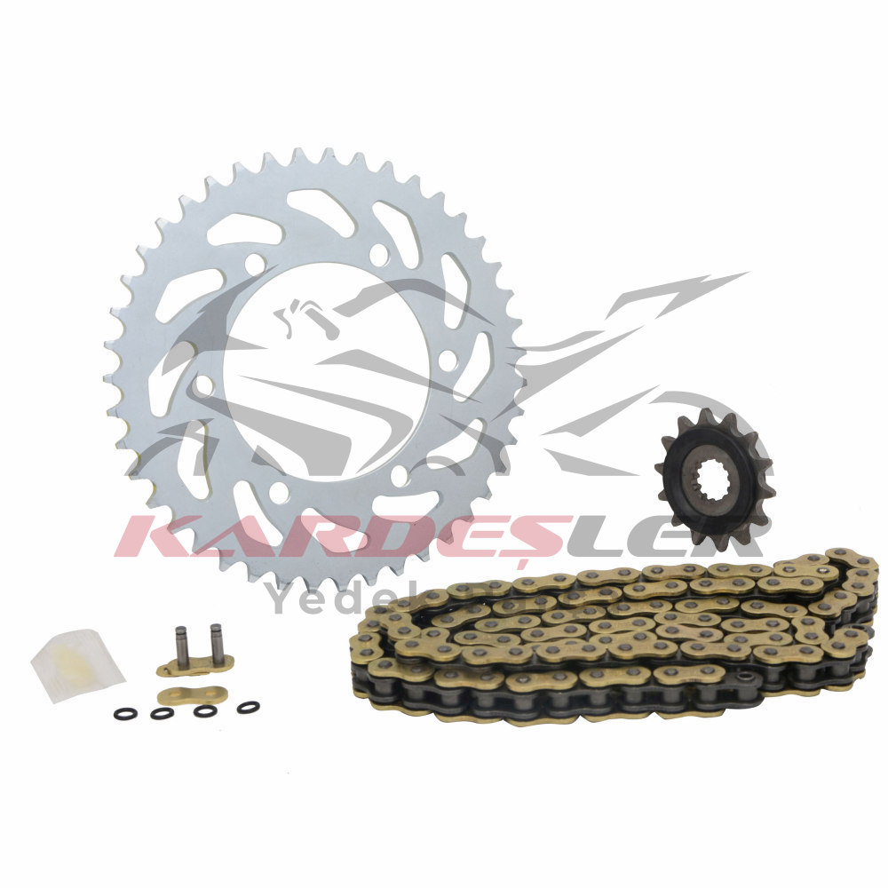 O RİNGLİ ZİNCİR DİŞLİ SET [14T/43T] [520H x 112L] YAMAHA R25 MT25 - SFR