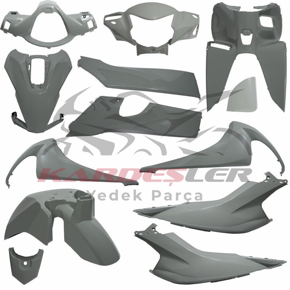 KAPORTA SET [NARDO GRİ] HONDA DIO