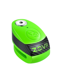 ZOVII 6 mm Carbon Desen Renkli Alarmlı Disk Kilidi Level 6 Koruma