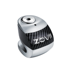 ZOVII 6 mm Carbon Desen Renkli Alarmlı Disk Kilidi Level 6 Koruma