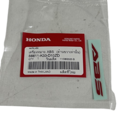 ETİKET ABS CBR 250R [ORJİNAL]